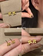 【实心/硬金】小克重耳钉