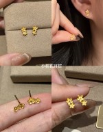 【实心/硬金】小克重耳钉