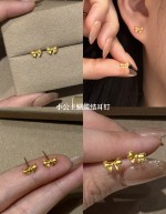 【实心/硬金】小克重耳钉