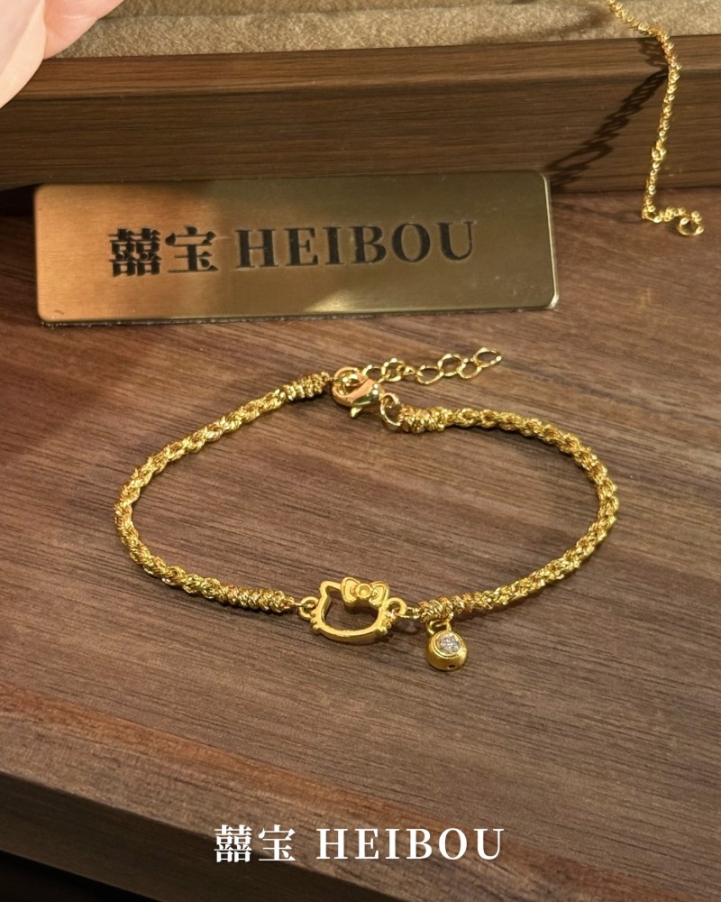 【囍宝原创】凯蒂猫手链/编绳定制