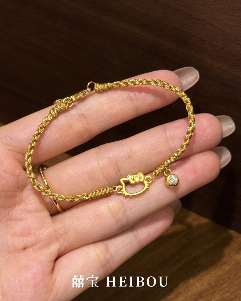 【囍宝原创】凯蒂猫手链/编绳定制