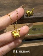 【无氢款】傲娇小猫-吊坠/转运珠