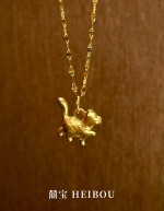 【无氢款】傲娇小猫-吊坠/转运珠