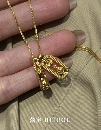 【无氢款】咬金貔貅/金刚杵-吊坠