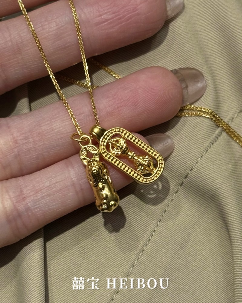 【无氢款】咬金貔貅/金刚杵-吊坠