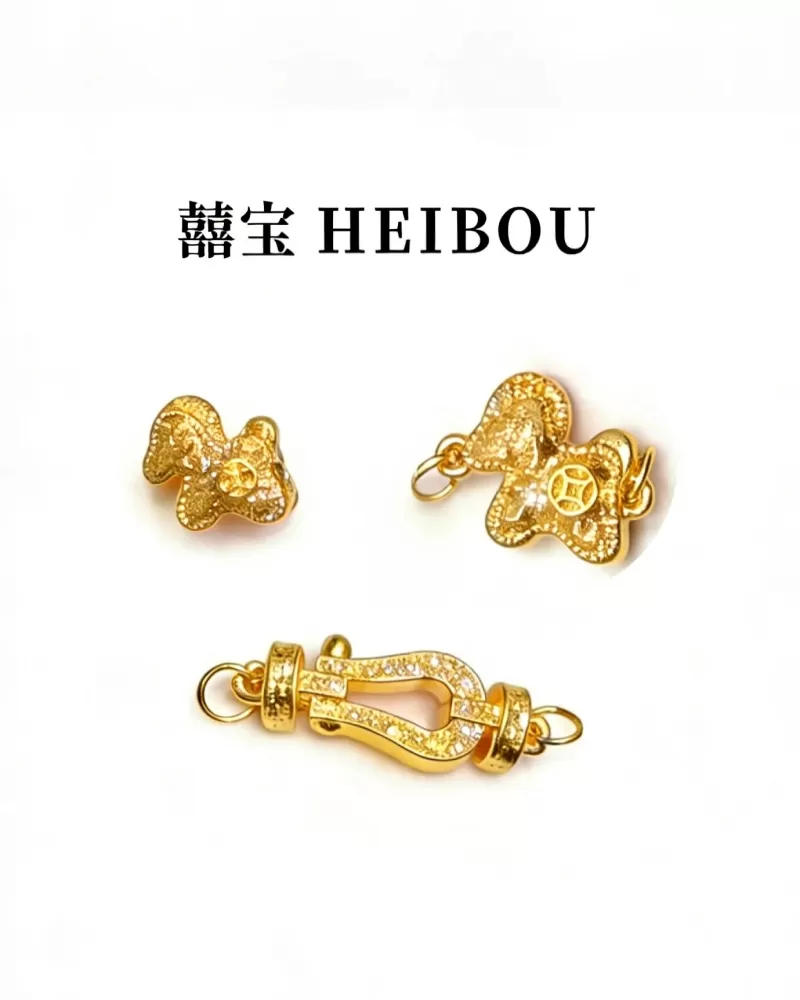 【微硬金】金币小马/马蹄扣（独家定制）