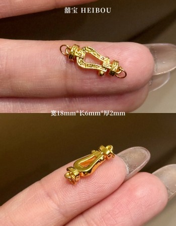 【微硬金】金币小马/马蹄扣（独家定制）