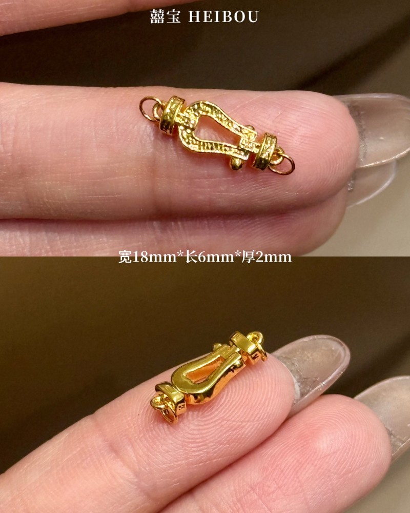 【微硬金】金币小马/马蹄扣（独家定制）